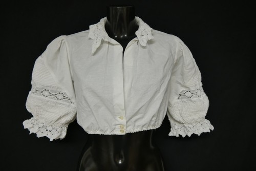 Size dirndl blouse white - size,