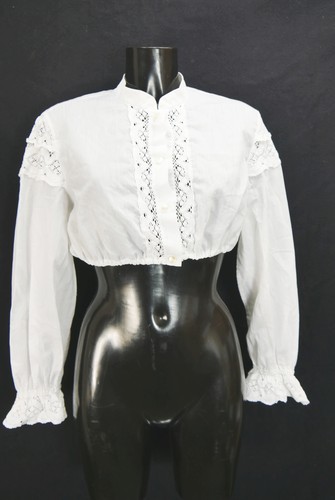 Size dirndl blouse - 50, white